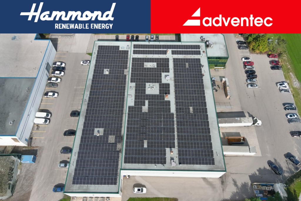 Hammond Energy helped Adventec achieve their renewable energy goals and did so safely and efficiently with Scanifly.