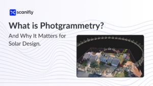Photogrammetry for solar design