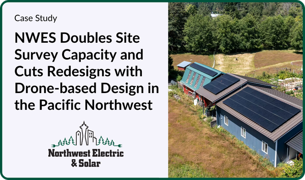 Northwest Electric & Solar switched from Aurora to Scanifly for more accurate tree modeling and roof measurements, real-time onsite shading, and a faster design workflow.